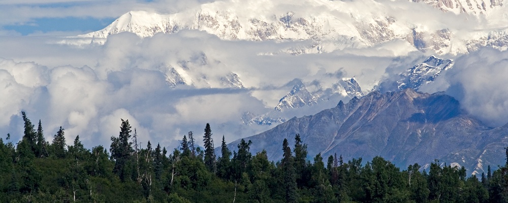 Denali from McKinley Princess Lodge, right